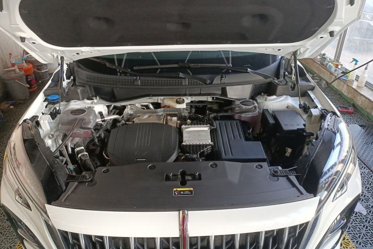 Used Hongqi HS3 PHEV 2025 Model PHEV 117km Jingwei PLUS Edition Engine Bay