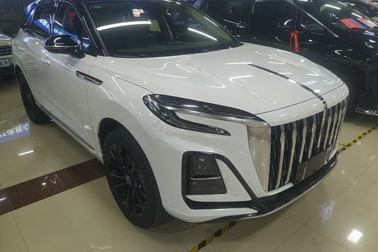 Used Hongqi HS3 PHEV 2025 Model PHEV 117km Jingwei PLUS Edition Front Right 45 Deg