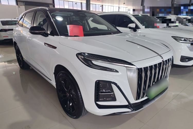 Used Hongqi HS3 PHEV 2025 Model PHEV 117km Jingwei PLUS Edition Front Right 45 Deg
