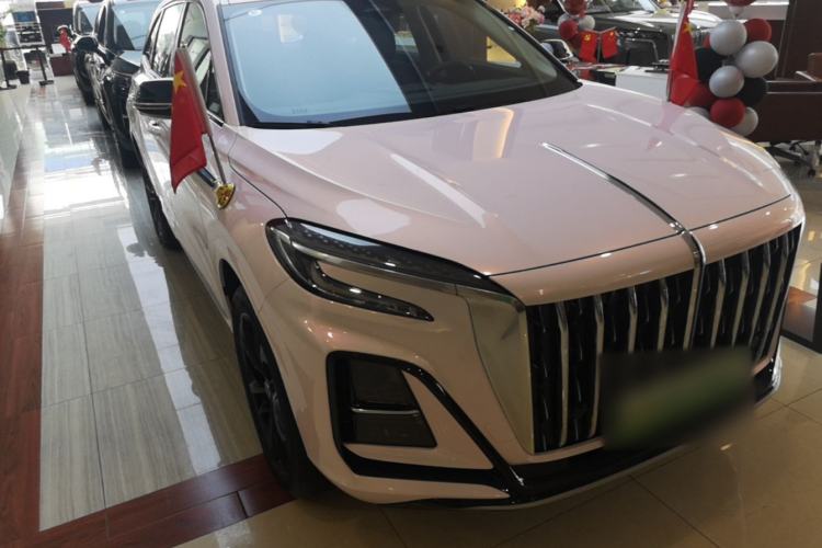 Used Hongqi HS3 PHEV 2025 Model 117km Jingwei Edition Front Right 45 Deg