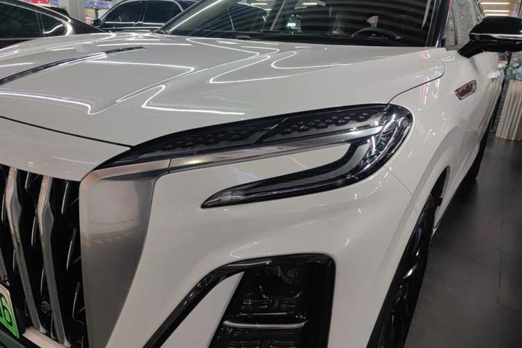 Used Hongqi HS3 PHEV 2025 Model PHEV 117km Jingwei PLUS Edition Left Front Headlight