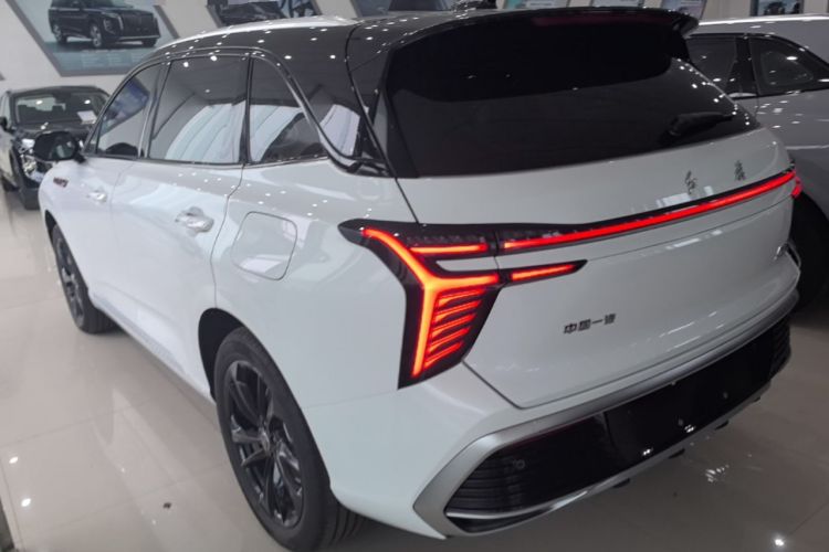 Used Hongqi HS3 PHEV 2025 Model PHEV 117km Jingwei PLUS Edition Rear Left 45 Deg