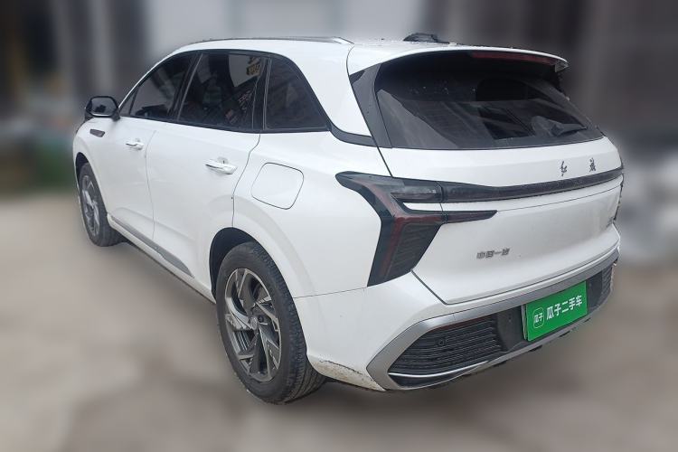 Used Hongqi HS3 PHEV 2025 Model 125km Jingwei 2 Millionth Anniversary Edition Rear Left 45 Deg