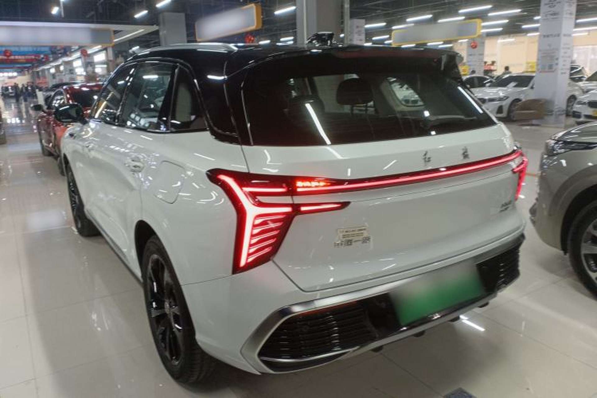 Used Hongqi HS3 PHEV 2025 Model PHEV 117km Jingwei PLUS Edition Rear Left 45 Deg