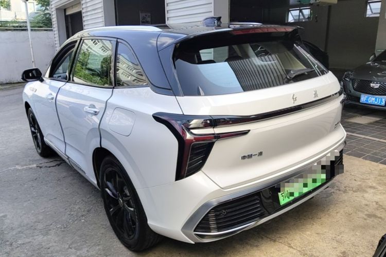 Used Hongqi HS3 PHEV 2025 Model PHEV 117km Jingwei PLUS Edition Rear Left 45 Deg