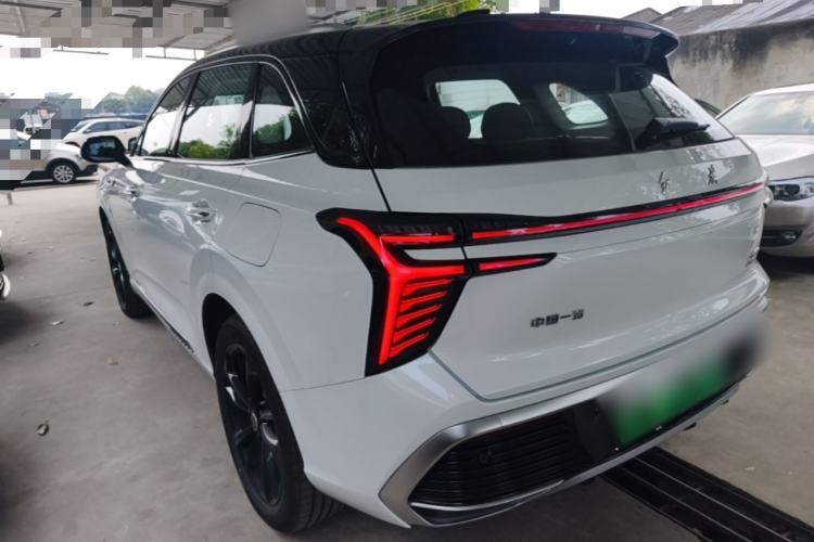 Used Hongqi HS3 PHEV 2025 Model PHEV 117km Jingwei PLUS Edition Rear Left 45 Deg