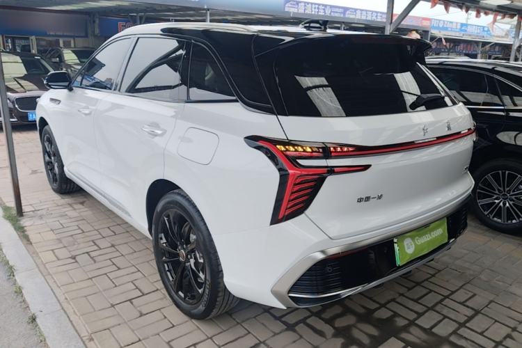 Used Hongqi HS3 PHEV 2025 Model PHEV 117km Jingwei PLUS Edition Rear Left 45 Deg