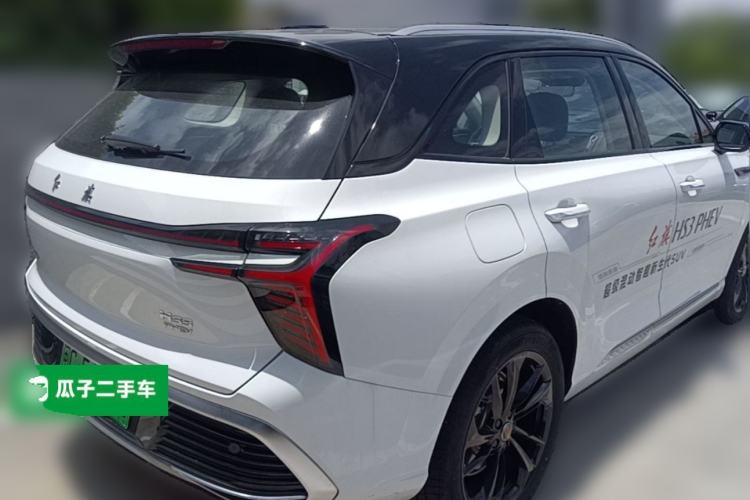 Used Hongqi HS3 PHEV 2025 Model PHEV 117km Jingwei PLUS Edition Rear Right 45 Deg
