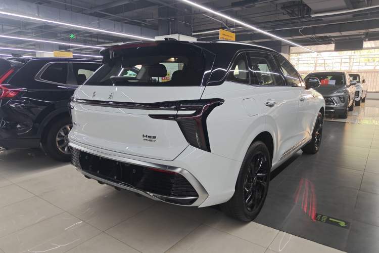 Used Hongqi HS3 PHEV 2025 Model PHEV 117km Jingwei PLUS Edition Rear Right 45 Deg