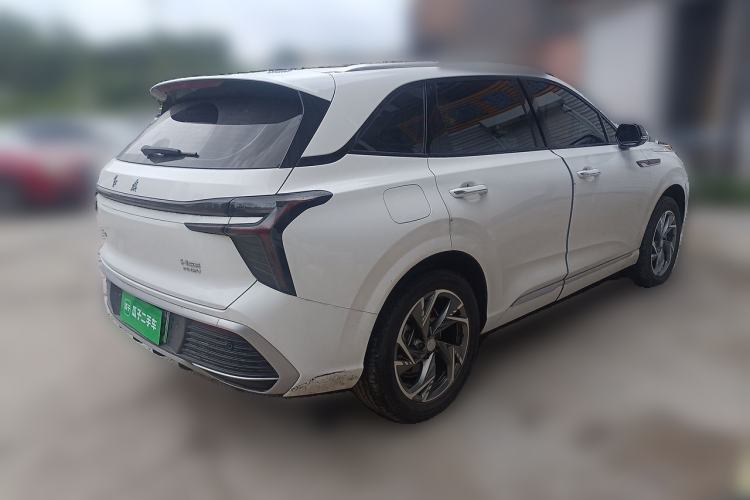 Used Hongqi HS3 PHEV 2025 Model 125km Jingwei 2 Millionth Anniversary Edition Rear Right 45 Deg