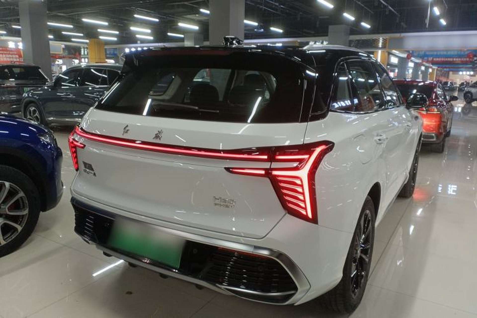 Used Hongqi HS3 PHEV 2025 Model PHEV 117km Jingwei PLUS Edition Rear Right 45 Deg