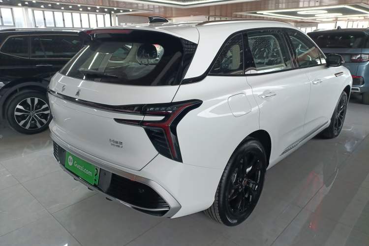 Used Hongqi HS3 PHEV 2025 Model PHEV 117km Jingwei PLUS Edition Rear Right 45 Deg