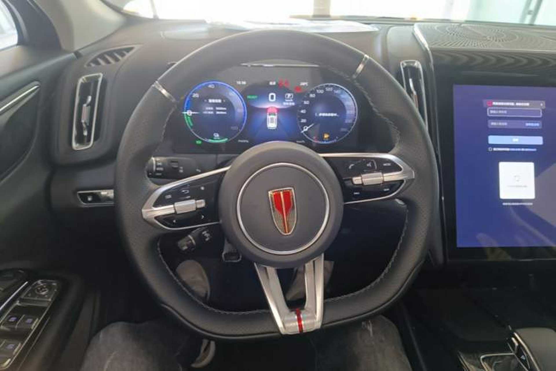 Used Hongqi HS3 PHEV 2025 Model 125km Jingwei 2 Millionth Anniversary Edition Steering Wheel