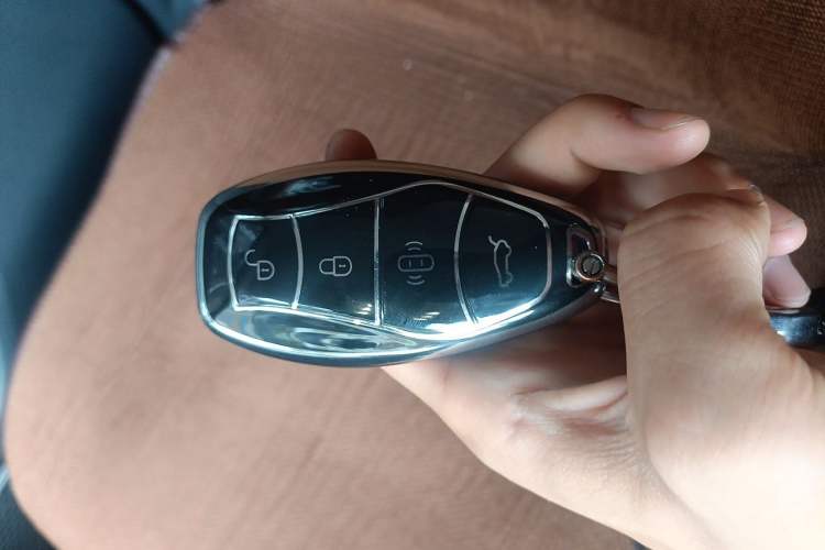 Used Hongqi HS3 PHEV 2025 Model 125km Jingwei 2 Millionth Anniversary Edition Vehicle Key