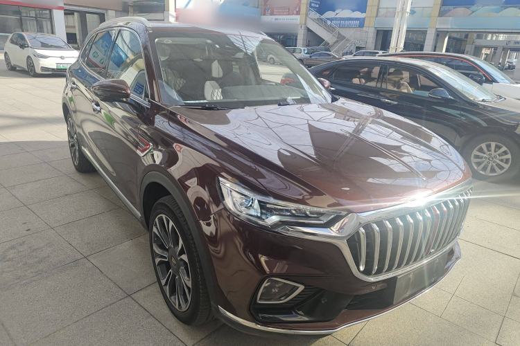 Used Hongqi HS5 2019 2.0T Smart Connect Flagship All-Wheel-Drive Version Front Right 45 Deg