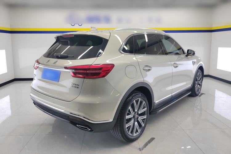 Used Hongqi HS5 2022 Facelifted Version 2.0T Smart Connect Flagship All-Wheel-Drive Edition Rear Right 45 Deg