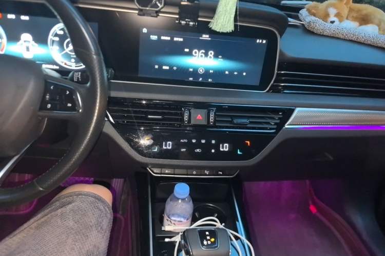 Used Hongqi HS5 2019 2.0T Smart Connect Flagship Edition Audio And AC Panel