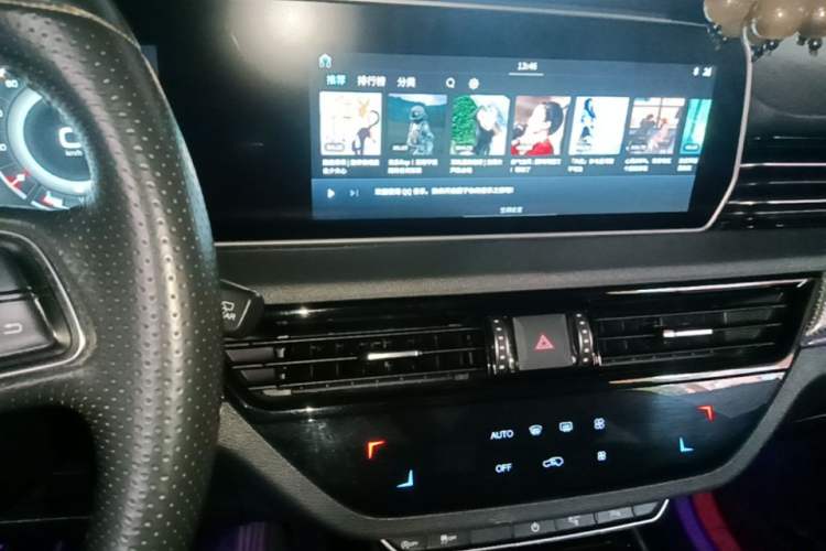 Used Hongqi HS5 2019 2.0T Smart Connect Flagship Edition Audio And AC Panel