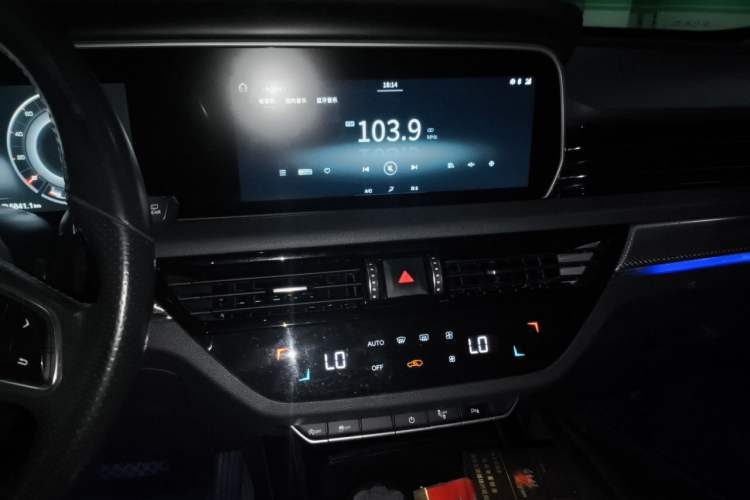 Used Hongqi HS5 2019 2.0T Smart Connect Flagship Edition Audio And AC Panel