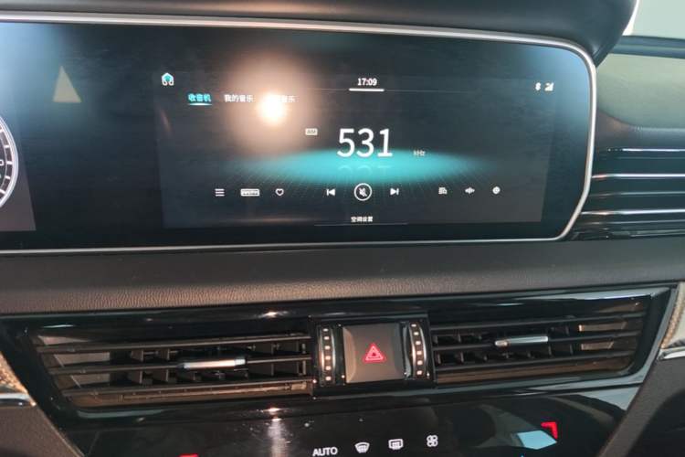 Used Hongqi HS5 2019 2.0T Smart Connect Flagship Edition Audio And AC Panel