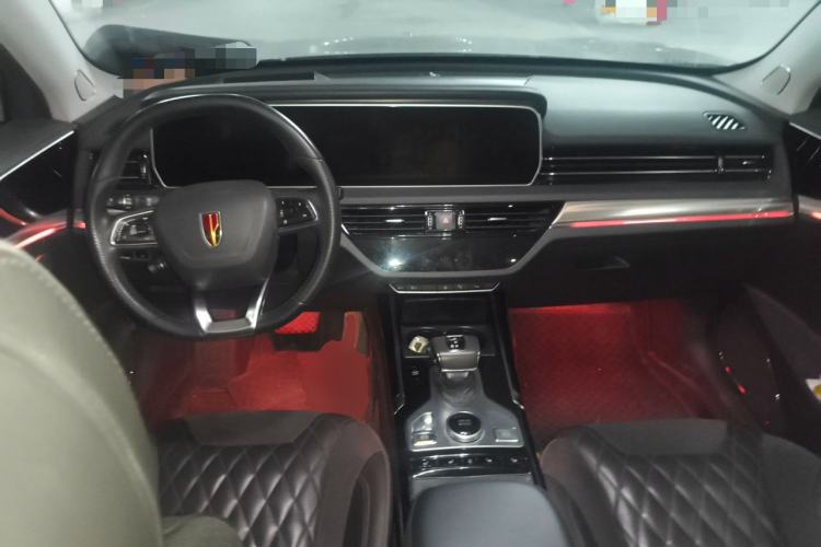 Used Hongqi HS5 2019 2.0T Smart Connect Flagship All-Wheel-Drive Version Center Console