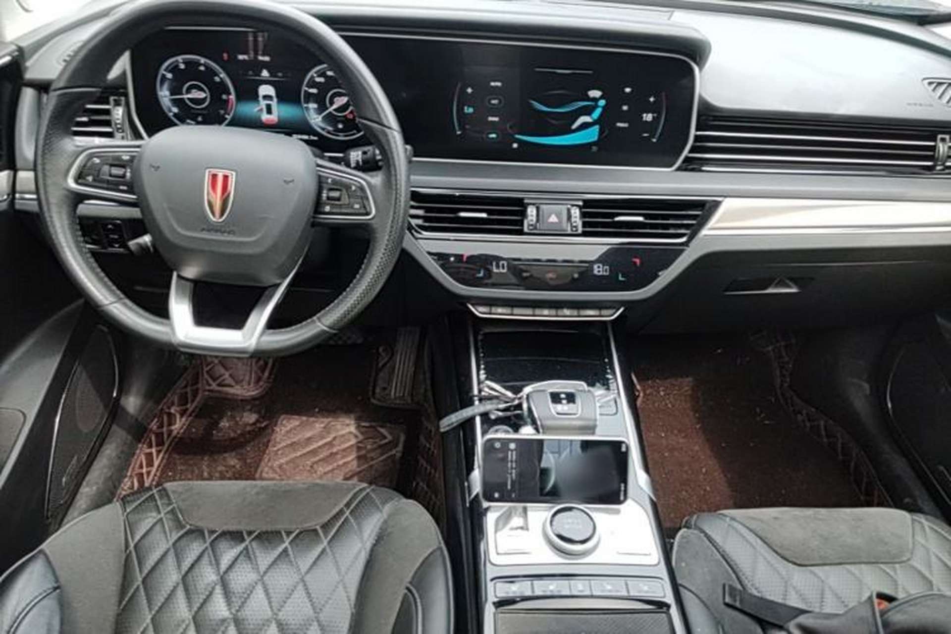 Used Hongqi HS5 2019 2.0T Smart Connect Flagship Edition Center Console