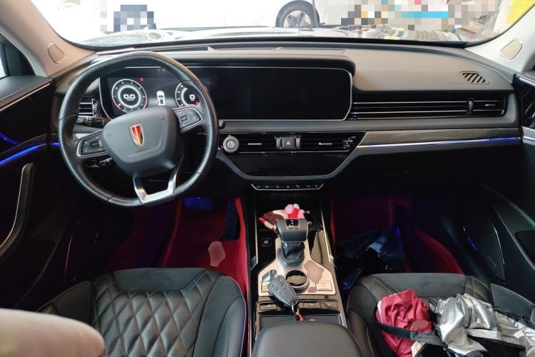 Used Hongqi HS5 2019 2.0T Smart Connect Flagship All-Wheel-Drive Version Center Console