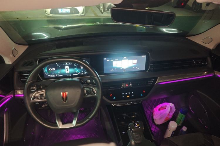 Used Hongqi HS5 2019 2.0T Smart Connect Flagship Edition Center Console
