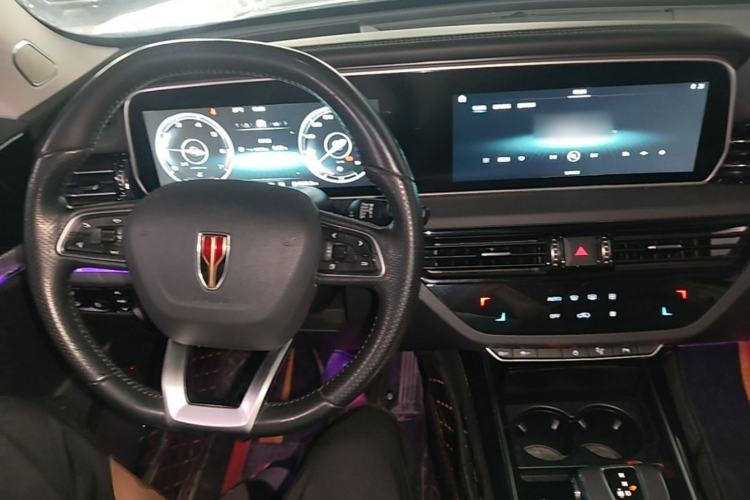 Used Hongqi HS5 2019 2.0T Smart Connect Flagship All-Wheel-Drive Version Center Console