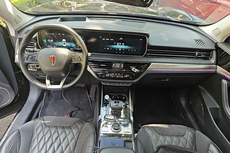 Used Hongqi HS5 2019 2.0T Smart Connect Flagship Edition Center Console
