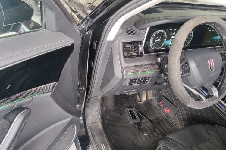 Used Hongqi HS5 2019 2.0T Smart Connect Flagship All-Wheel-Drive Version Driver Seat