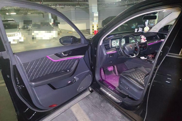 Used Hongqi HS5 2019 2.0T Smart Connect Flagship All-Wheel-Drive Version Driver Seat