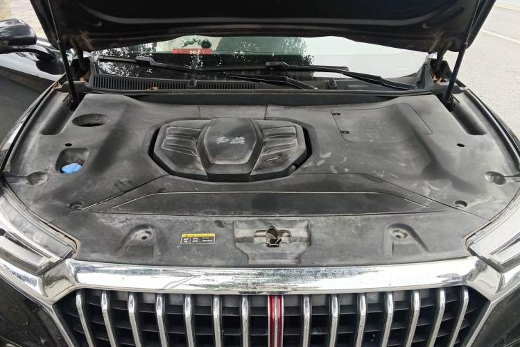 Used Hongqi HS5 2019 2.0T Smart Connect Flagship All-Wheel-Drive Version Engine Bay