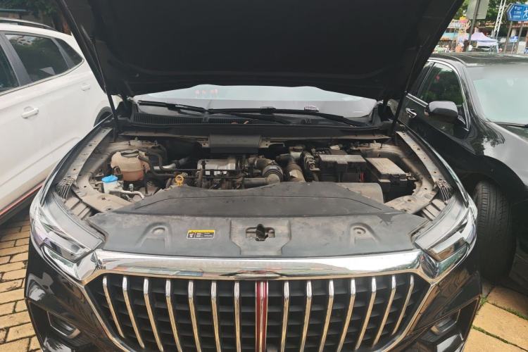 Used Hongqi HS5 2019 2.0T Smart Connect Flagship All-Wheel-Drive Version Engine Bay