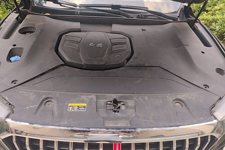 Used Hongqi HS5 2019 2.0T Smart Connect Flagship All-Wheel-Drive Version Engine Bay