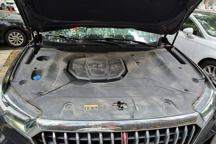 Used Hongqi HS5 2019 2.0T Smart Connect Flagship All-Wheel-Drive Version Engine Bay