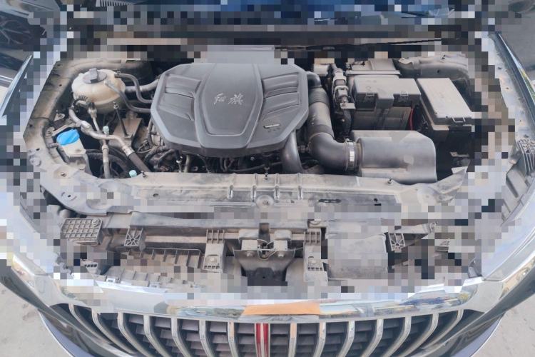 Used Hongqi HS5 2019 2.0T Smart Connect Flagship All-Wheel-Drive Version Engine Bay