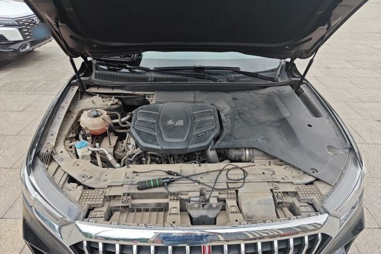 Used Hongqi HS5 2019 2.0T Smart Connect Flagship All-Wheel-Drive Version Engine Bay