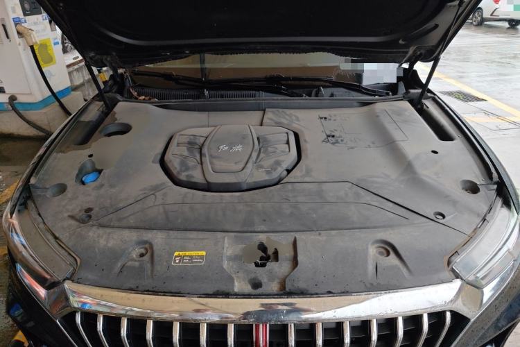 Used Hongqi HS5 2019 2.0T Smart Connect Flagship All-Wheel-Drive Version Engine Bay