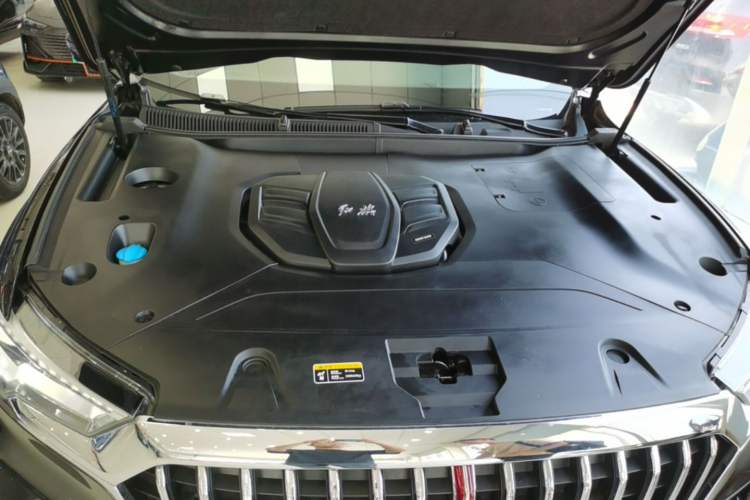 Used Hongqi HS5 2019 2.0T Smart Connect Flagship All-Wheel-Drive Version Engine Bay