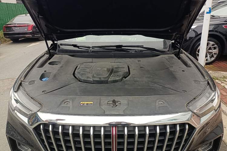 Used Hongqi HS5 2019 2.0T Smart Connect Flagship Edition Engine Bay