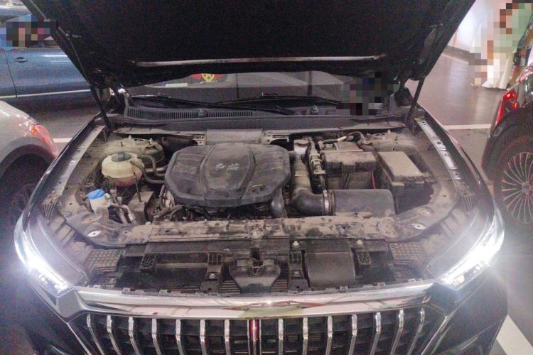 Used Hongqi HS5 2019 2.0T Smart Connect Flagship All-Wheel-Drive Version Engine Bay
