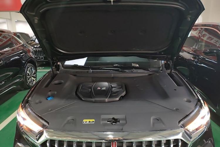 Used Hongqi HS5 2019 2.0T Smart Connect Flagship All-Wheel-Drive Version Engine Bay
