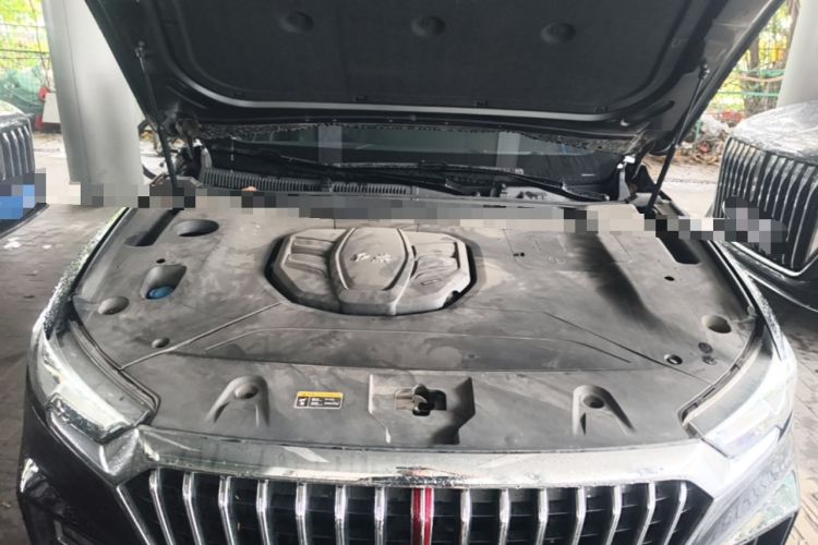 Used Hongqi HS5 2019 2.0T Smart Connect Flagship All-Wheel-Drive Version Engine Bay