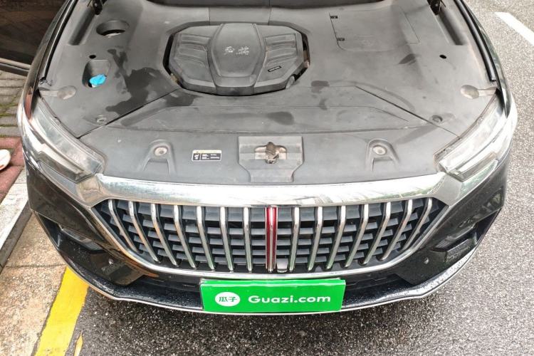 Used Hongqi HS5 2019 2.0T Smart Connect Flagship All-Wheel-Drive Version Engine Bay