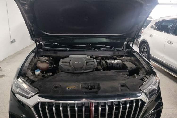 Used Hongqi HS5 2019 2.0T Smart Connect Flagship All-Wheel-Drive Version Engine Bay