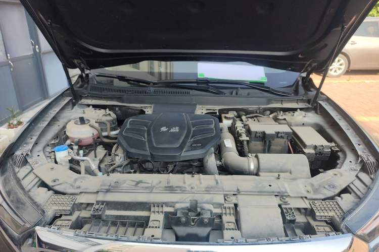 Used Hongqi HS5 2019 2.0T Smart Connect Flagship All-Wheel-Drive Version Engine Bay