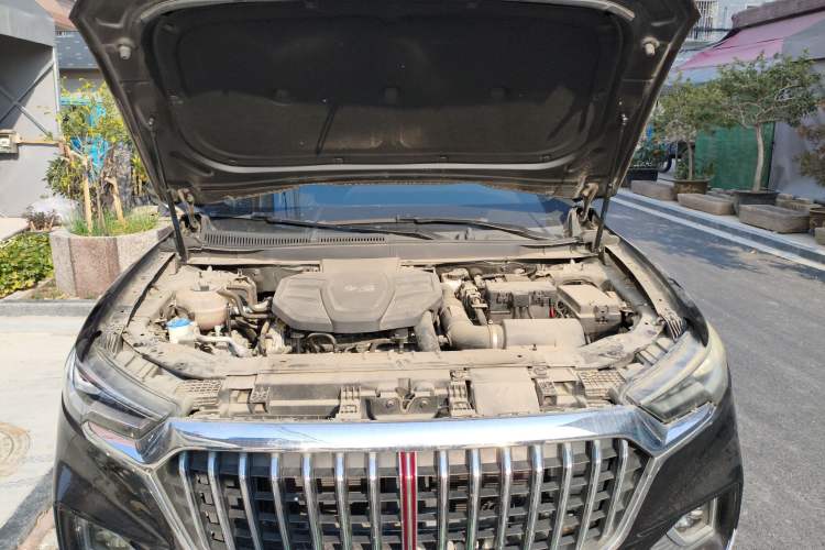 Used Hongqi HS5 2019 2.0T Smart Connect Flagship Edition Engine Bay