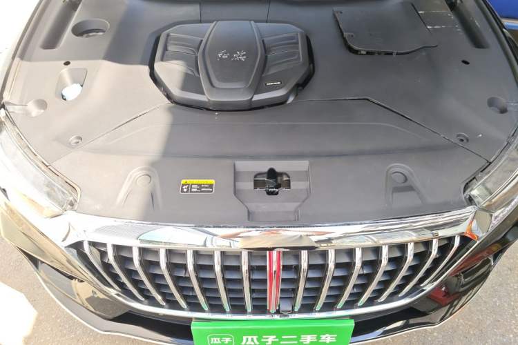 Used Hongqi HS5 2019 2.0T Smart Connect Flagship All-Wheel-Drive Version Engine Bay