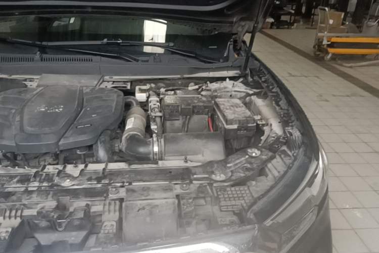 Used Hongqi HS5 2019 2.0T Smart Connect Flagship All-Wheel-Drive Version Engine Bay Left